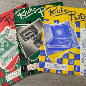 3 revues Radio Pratique de 1954 (TSF) – Image 1
