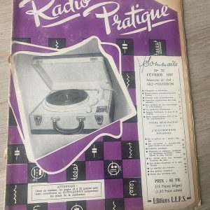 7 revues Radio Pratique de 1957 (TSF) – Image 3