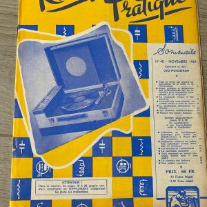 3 revues Radio Pratique de 1954 (TSF) – Image 3