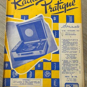 9 revues Radio Pratique de 1954 (TSF) – Image 7