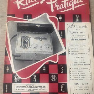 7 revues Radio Pratique de 1957 (TSF) – Image 4