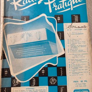 9 revues Radio Pratique de 1954 (TSF) – Image 3