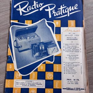 6 revues Radio Pratique de 1955 (TSF) – Image 4