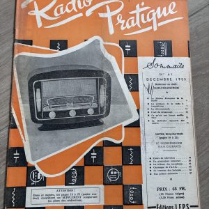 6 revues Radio Pratique de 1955 (TSF) – Image 7
