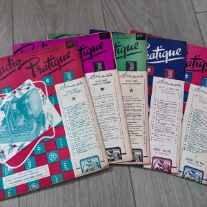 5 revues Radio Pratique de 1953 (TSF) – Image 1