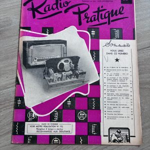 5 revues Radio Pratique de 1953 (TSF) – Image 3