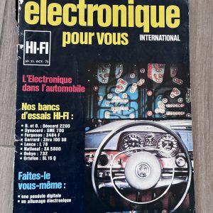4 revues "Electronique pour vous" de 1973 – Image 3