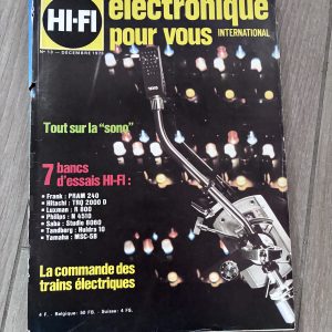 4 revues "Electronique pour vous" de 1973 – Image 5