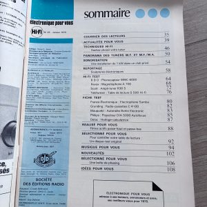 2 revues "Electronique pour vous" de 1975 – Image 3