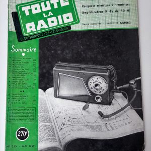 Revue "Toute la radio" n° 235 – Mai 1959 – Image 1