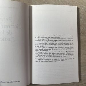 Petit dictionnaire de la Justice - Gallimard - 1984 – Image 3