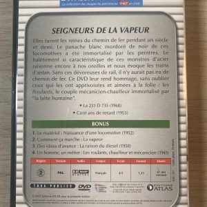 La passion des trains N°1 : Seigneurs de la vapeur (DVD) – Image 2