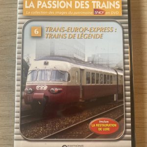 La passion des trains N°6 : Trans-Europ-Express (DVD) Neuf sous blister – Image 1
