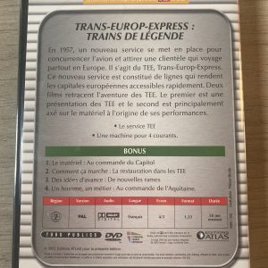 La passion des trains N°6 : Trans-Europ-Express (DVD) Neuf sous blister – Image 2
