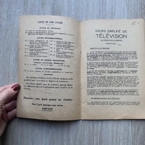 Cours simplifié de télévision : Les principes de la télévision - 1947 – Image 3