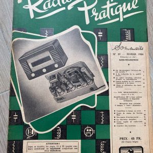 9 revues Radio Pratique de 1954 (TSF) – Image 8