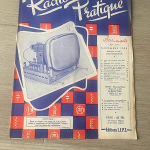 6 revues Radio Pratique de 1951 à 1957 (TSF) – Image 4