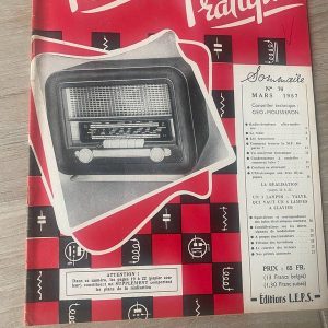 7 revues Radio Pratique de 1957 (TSF) – Image 7