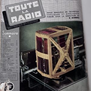 Revue "Toute la radio" n° 204 – Avril 1956 – Image 1